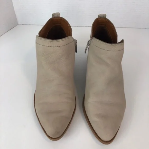 Franco Sarto Suede Ankle Boots Sz 7 - Picture 9 of 13
